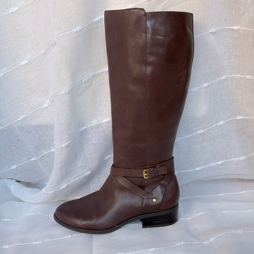 Lauren by Ralph Lauren women’s brown leather boot size 7.5